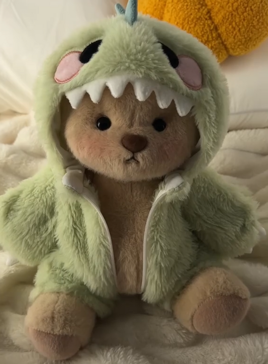 Green Dinosaur Teddy Bear