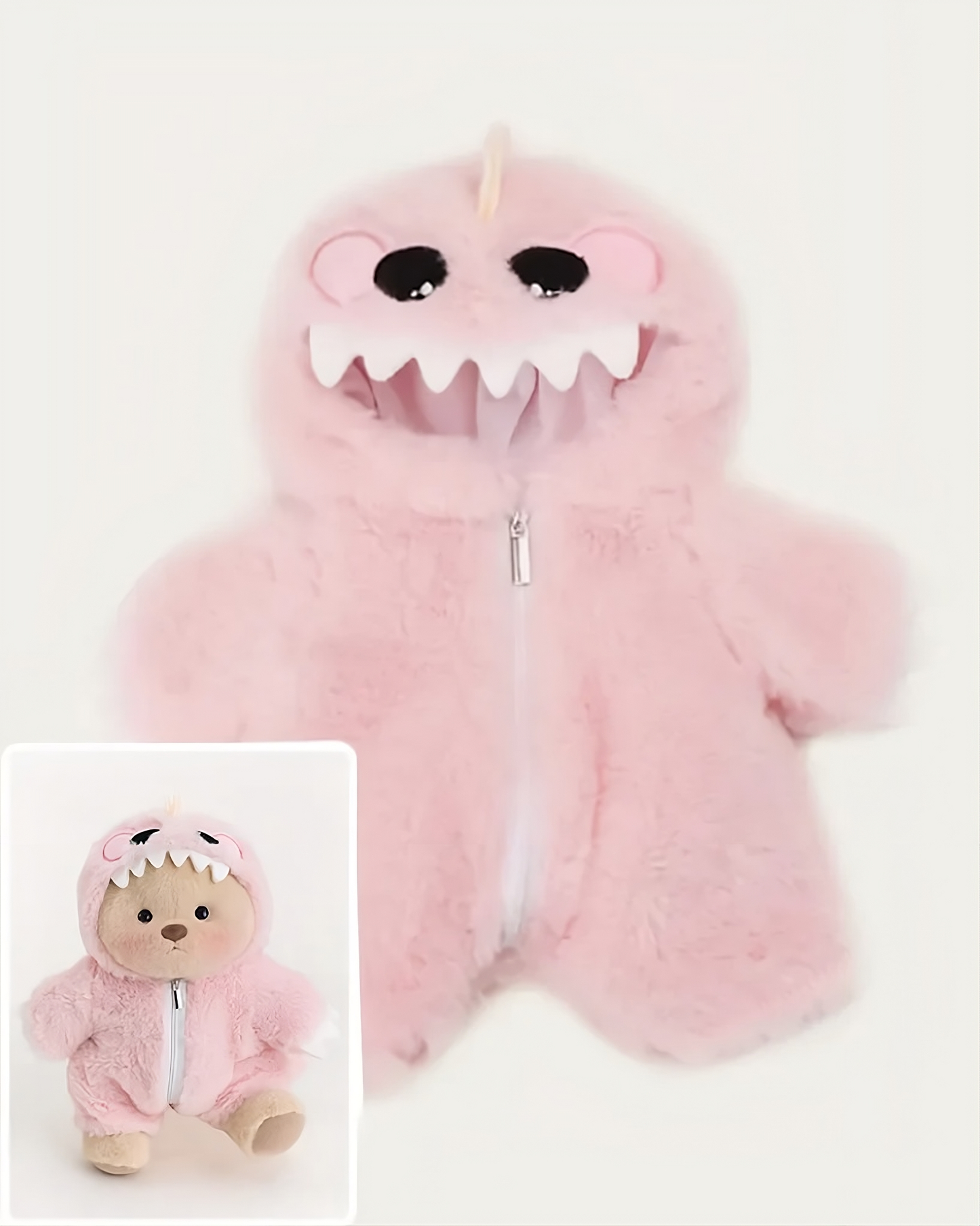 Pink Dinosaur Teddy Bear